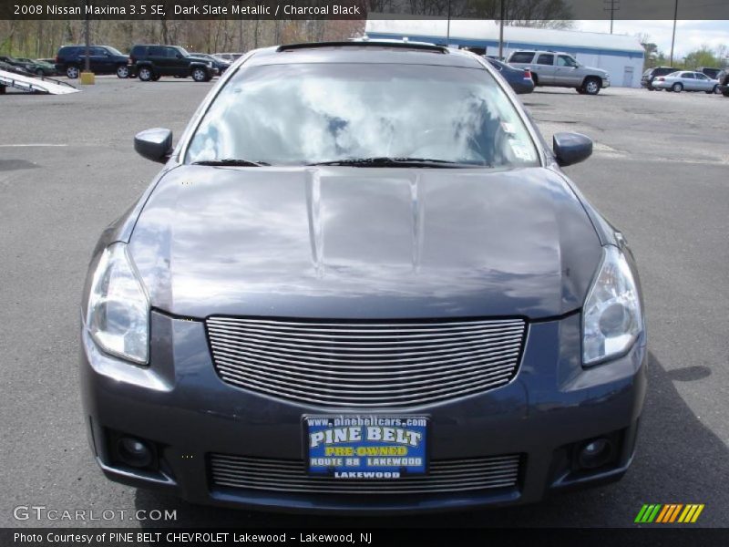 Dark Slate Metallic / Charcoal Black 2008 Nissan Maxima 3.5 SE
