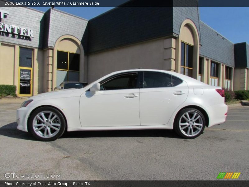 Crystal White / Cashmere Beige 2006 Lexus IS 250