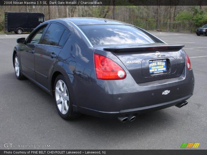 Dark Slate Metallic / Charcoal Black 2008 Nissan Maxima 3.5 SE