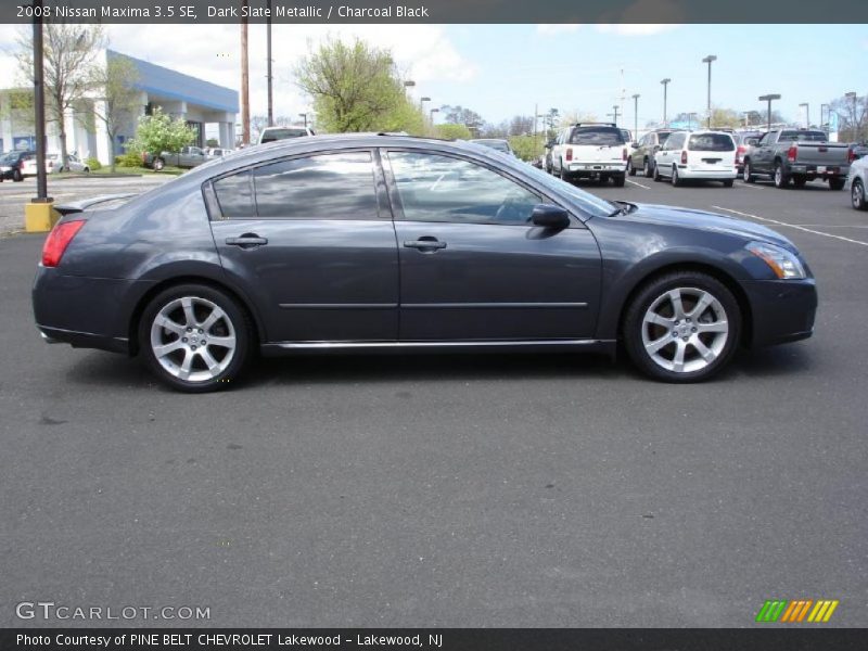 Dark Slate Metallic / Charcoal Black 2008 Nissan Maxima 3.5 SE