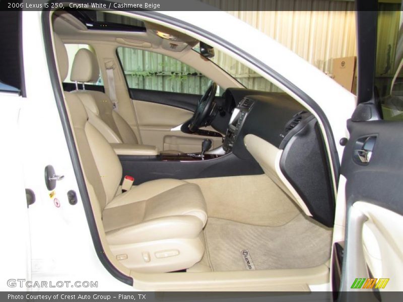 Crystal White / Cashmere Beige 2006 Lexus IS 250
