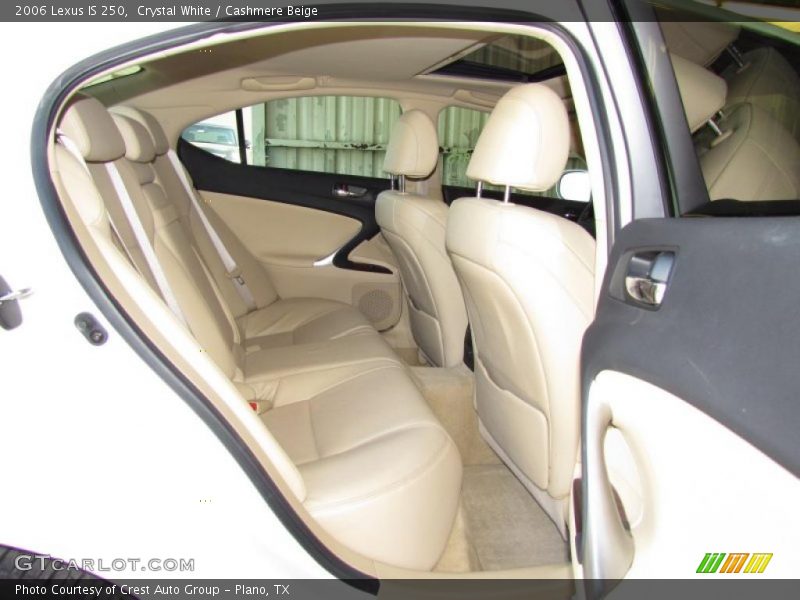 Crystal White / Cashmere Beige 2006 Lexus IS 250