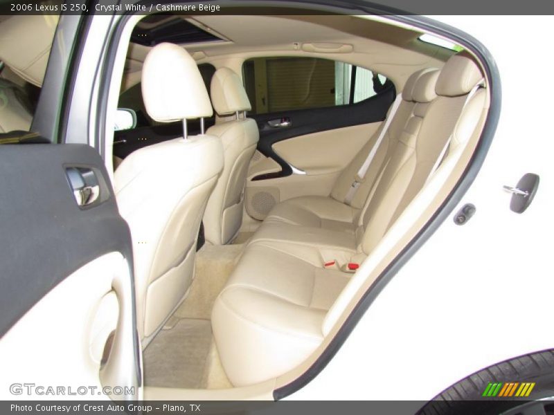 Crystal White / Cashmere Beige 2006 Lexus IS 250
