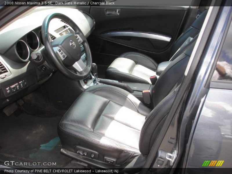 Dark Slate Metallic / Charcoal Black 2008 Nissan Maxima 3.5 SE