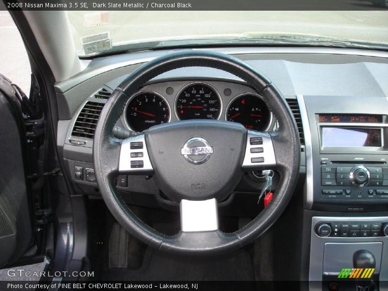 Dark Slate Metallic / Charcoal Black 2008 Nissan Maxima 3.5 SE