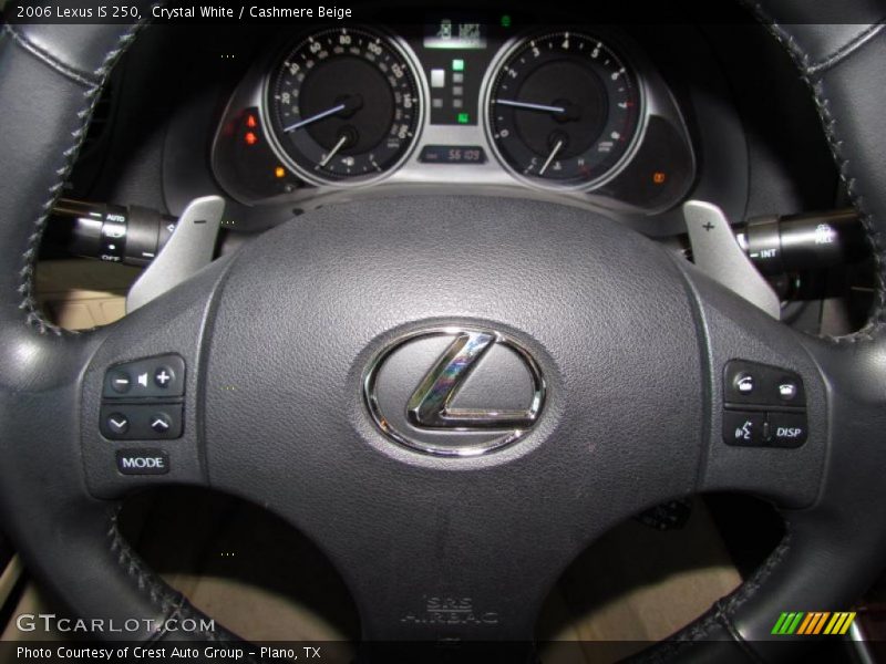 Crystal White / Cashmere Beige 2006 Lexus IS 250