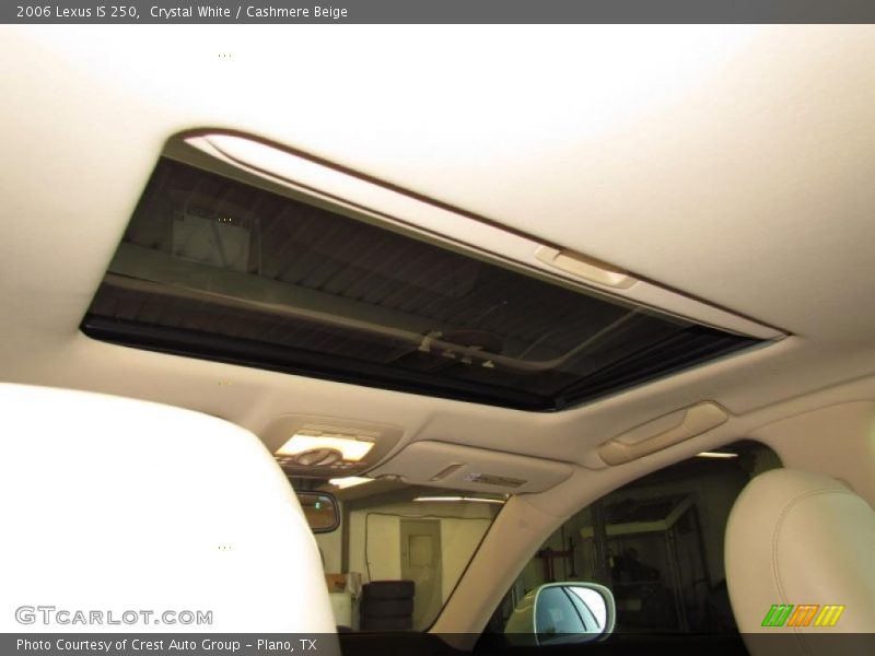 Crystal White / Cashmere Beige 2006 Lexus IS 250