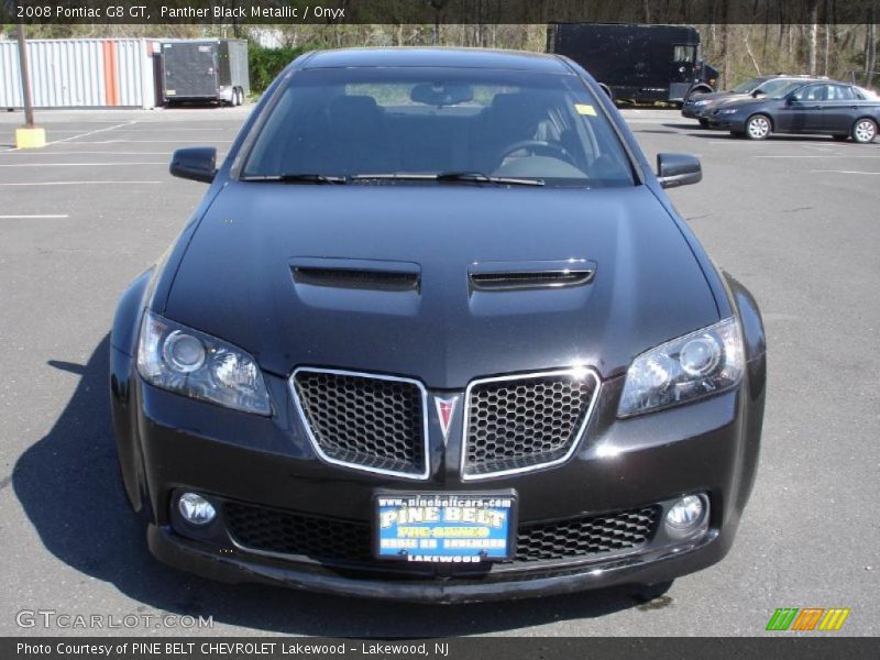 Panther Black Metallic / Onyx 2008 Pontiac G8 GT