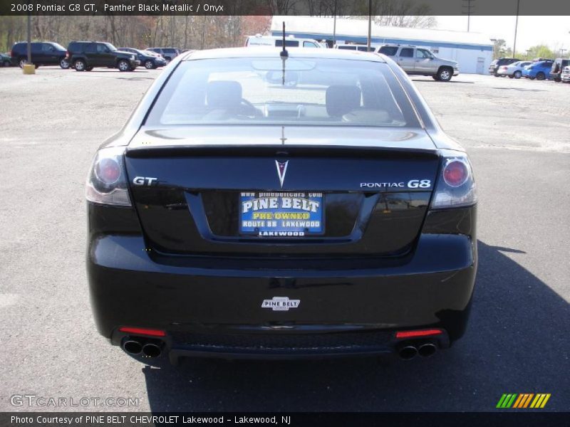 Panther Black Metallic / Onyx 2008 Pontiac G8 GT