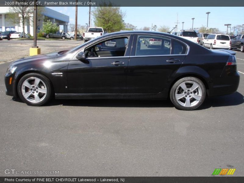 Panther Black Metallic / Onyx 2008 Pontiac G8 GT