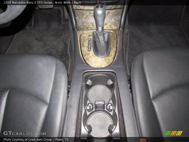 Arctic White / Black 2008 Mercedes-Benz E 350 Sedan