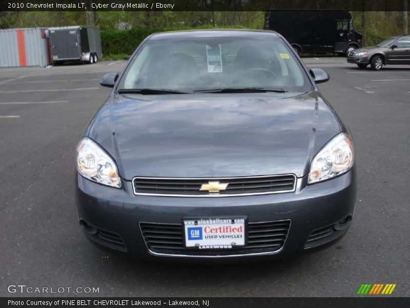 Cyber Gray Metallic / Ebony 2010 Chevrolet Impala LT