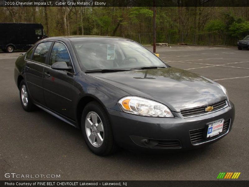 Cyber Gray Metallic / Ebony 2010 Chevrolet Impala LT