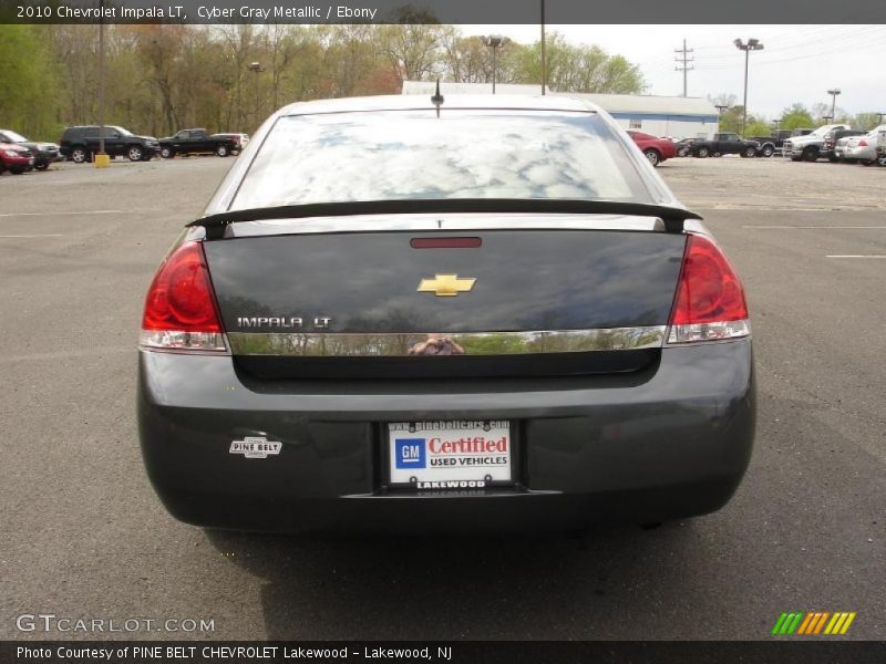 Cyber Gray Metallic / Ebony 2010 Chevrolet Impala LT