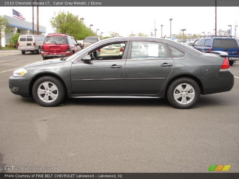 Cyber Gray Metallic / Ebony 2010 Chevrolet Impala LT