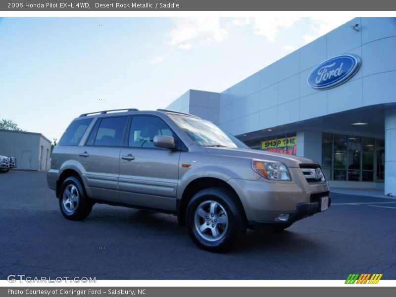 Desert Rock Metallic / Saddle 2006 Honda Pilot EX-L 4WD