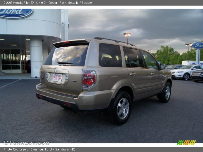 Desert Rock Metallic / Saddle 2006 Honda Pilot EX-L 4WD