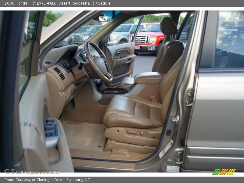 Desert Rock Metallic / Saddle 2006 Honda Pilot EX-L 4WD