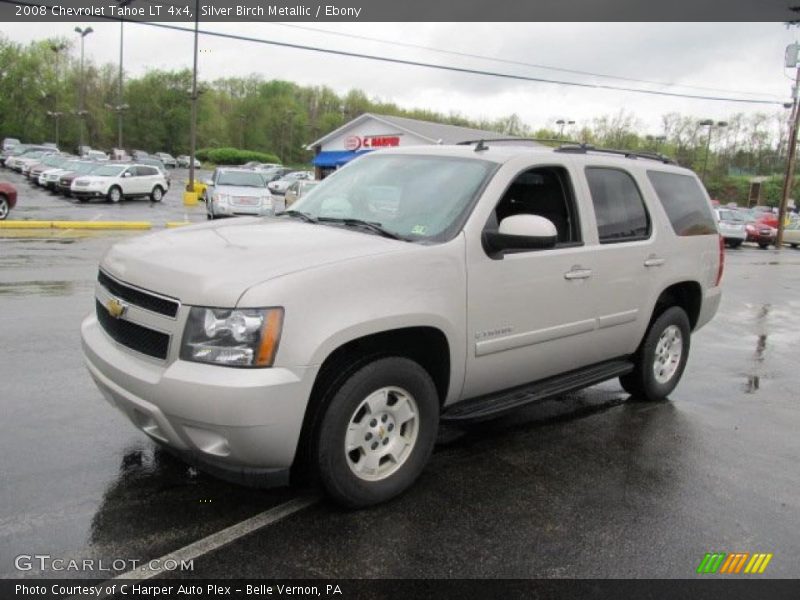 Silver Birch Metallic / Ebony 2008 Chevrolet Tahoe LT 4x4