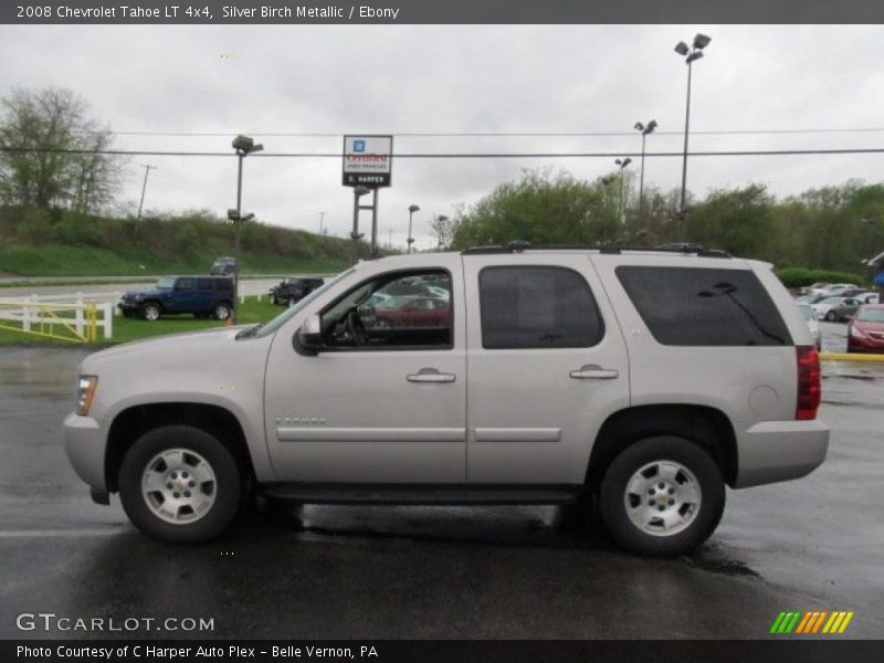 Silver Birch Metallic / Ebony 2008 Chevrolet Tahoe LT 4x4