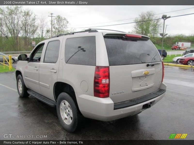 Silver Birch Metallic / Ebony 2008 Chevrolet Tahoe LT 4x4
