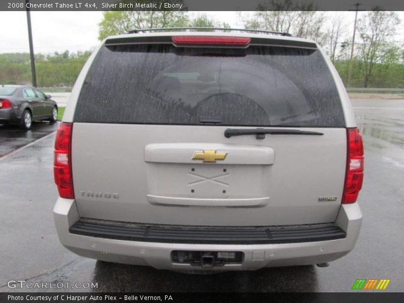 Silver Birch Metallic / Ebony 2008 Chevrolet Tahoe LT 4x4