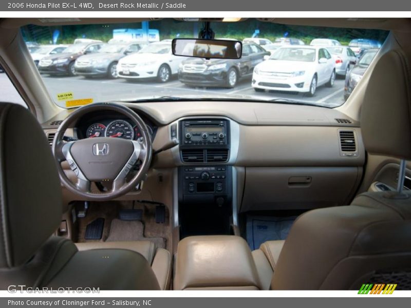 Desert Rock Metallic / Saddle 2006 Honda Pilot EX-L 4WD