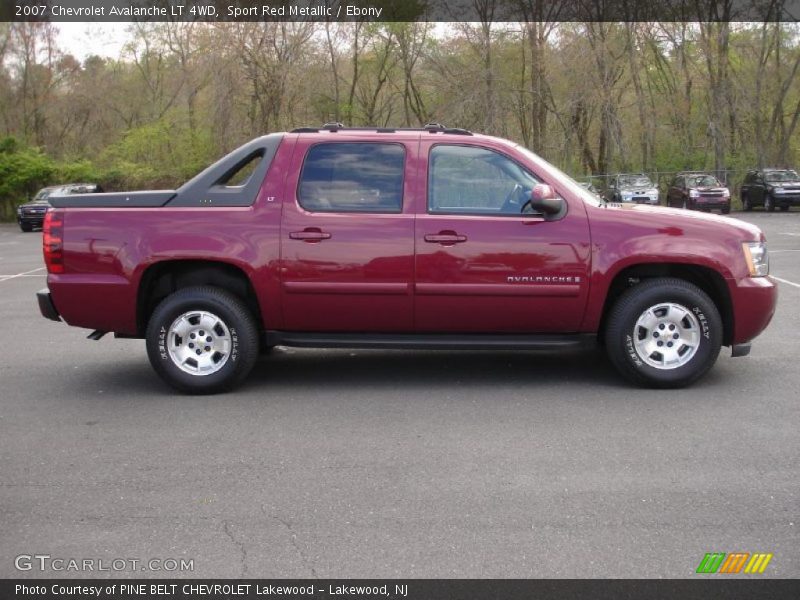  2007 Avalanche LT 4WD Sport Red Metallic