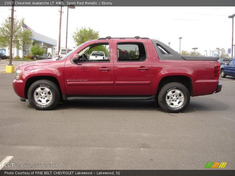  2007 Avalanche LT 4WD Sport Red Metallic