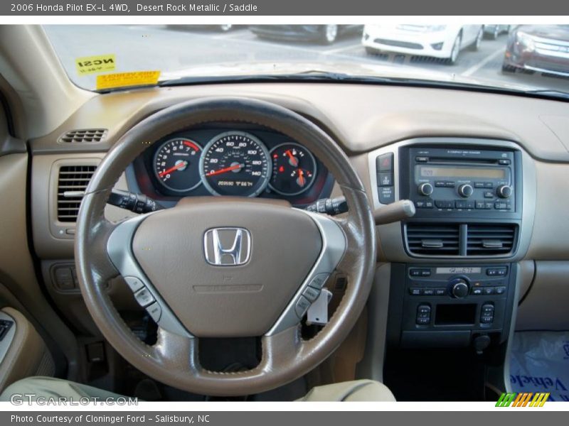 Desert Rock Metallic / Saddle 2006 Honda Pilot EX-L 4WD