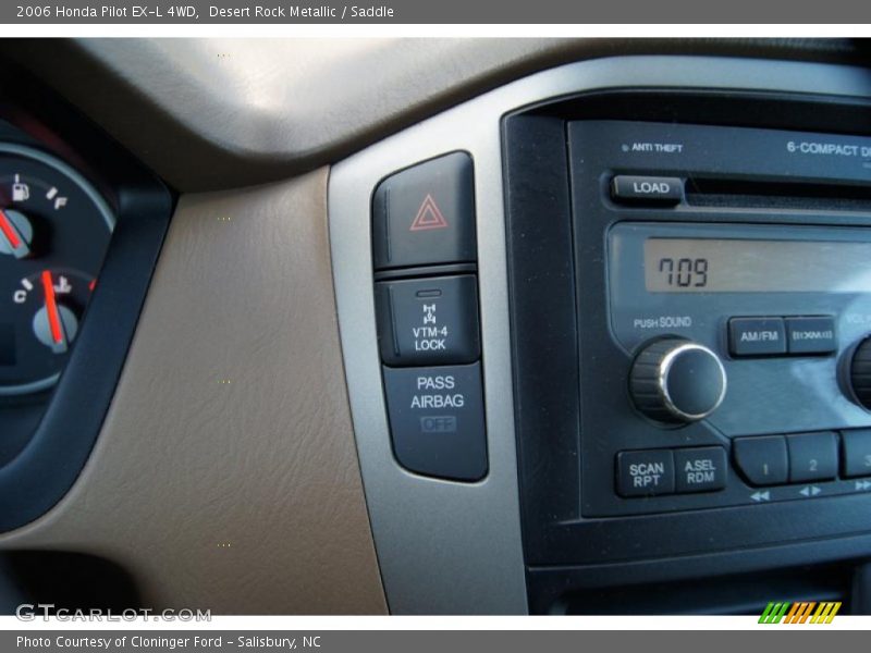 Desert Rock Metallic / Saddle 2006 Honda Pilot EX-L 4WD