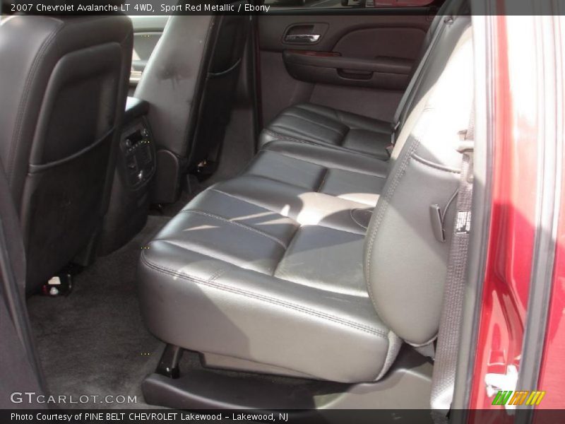  2007 Avalanche LT 4WD Ebony Interior