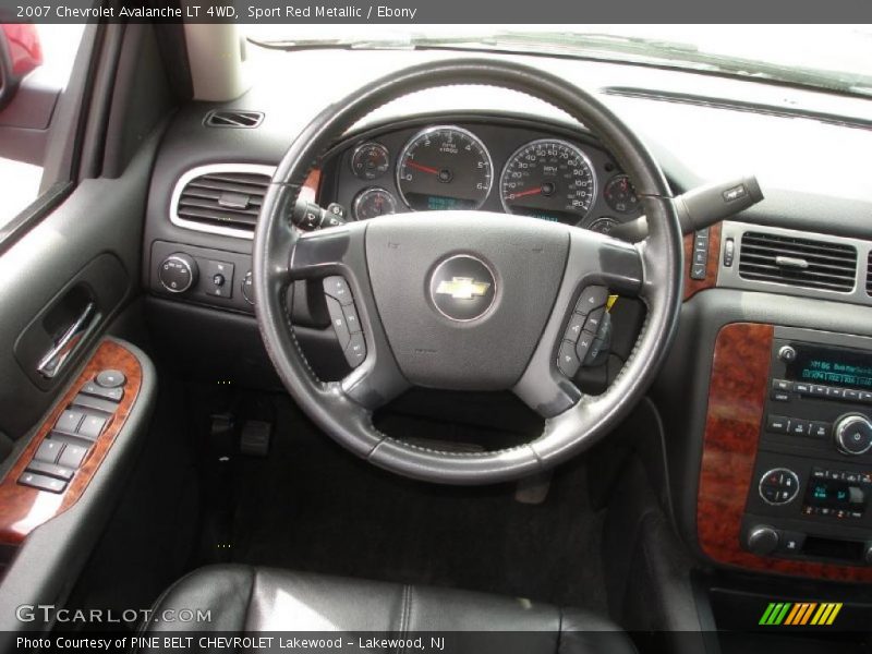 Sport Red Metallic / Ebony 2007 Chevrolet Avalanche LT 4WD