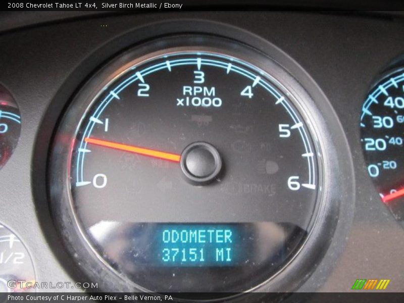 Silver Birch Metallic / Ebony 2008 Chevrolet Tahoe LT 4x4