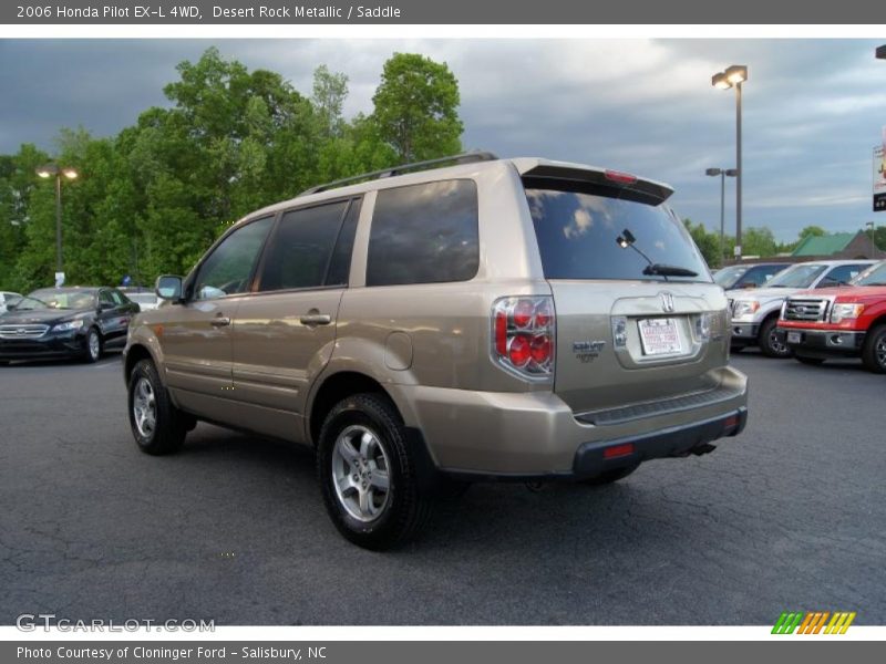 Desert Rock Metallic / Saddle 2006 Honda Pilot EX-L 4WD