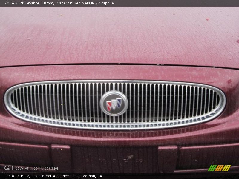 Cabernet Red Metallic / Graphite 2004 Buick LeSabre Custom