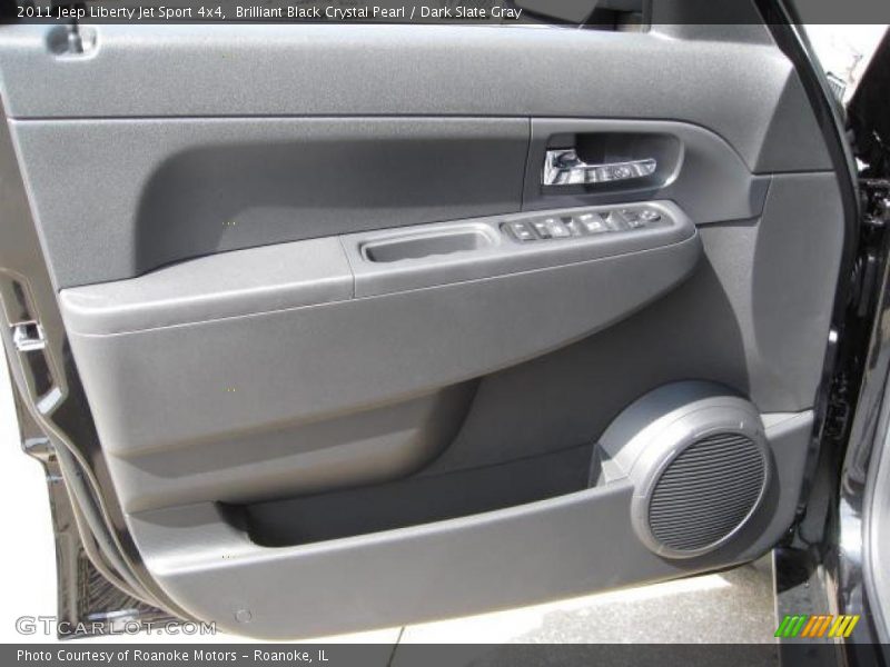 Brilliant Black Crystal Pearl / Dark Slate Gray 2011 Jeep Liberty Jet Sport 4x4
