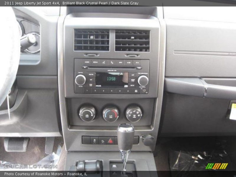 Brilliant Black Crystal Pearl / Dark Slate Gray 2011 Jeep Liberty Jet Sport 4x4