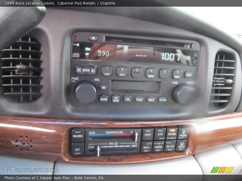 Cabernet Red Metallic / Graphite 2004 Buick LeSabre Custom