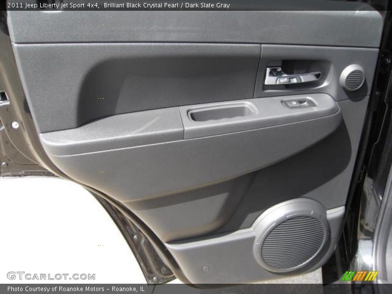 Brilliant Black Crystal Pearl / Dark Slate Gray 2011 Jeep Liberty Jet Sport 4x4