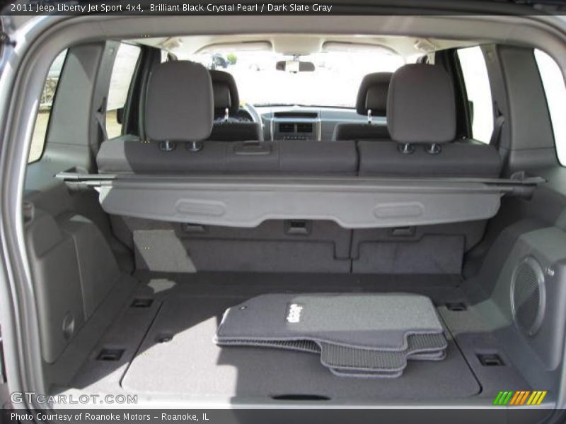 Brilliant Black Crystal Pearl / Dark Slate Gray 2011 Jeep Liberty Jet Sport 4x4