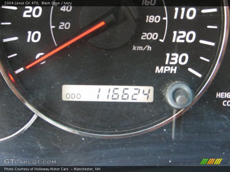 Black Onyx / Ivory 2004 Lexus GX 470