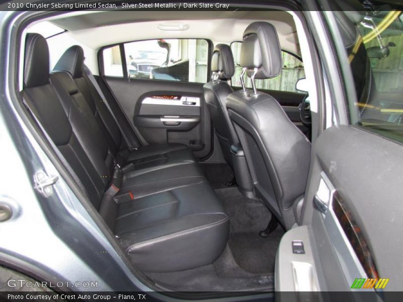 Silver Steel Metallic / Dark Slate Gray 2010 Chrysler Sebring Limited Sedan