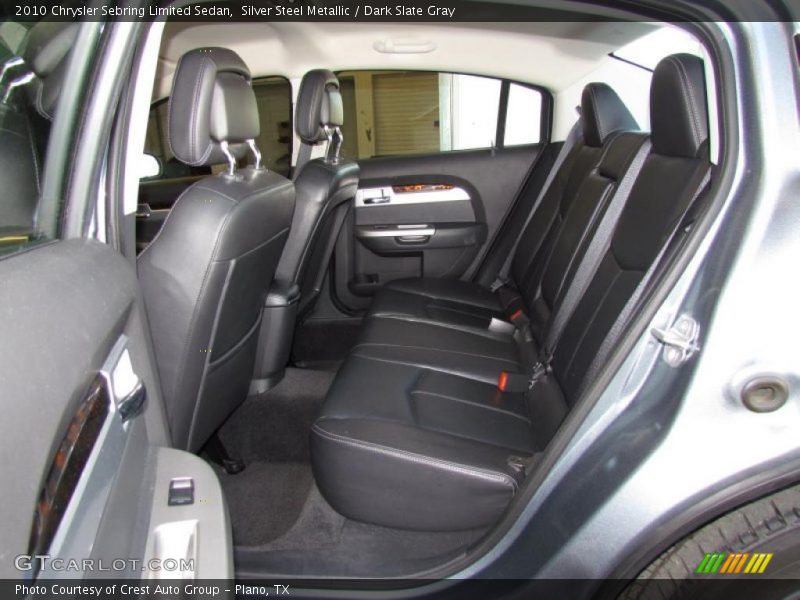 Silver Steel Metallic / Dark Slate Gray 2010 Chrysler Sebring Limited Sedan