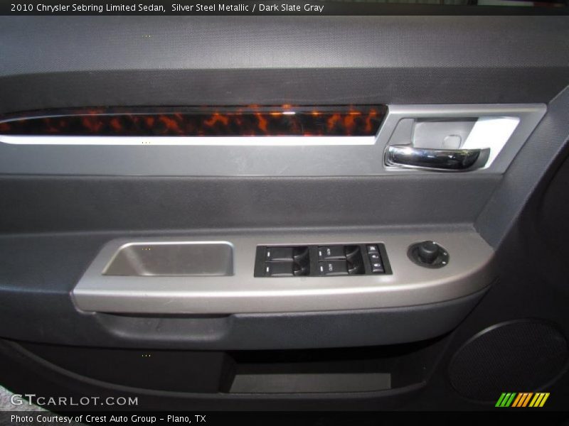 Silver Steel Metallic / Dark Slate Gray 2010 Chrysler Sebring Limited Sedan