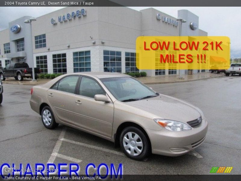 Desert Sand Mica / Taupe 2004 Toyota Camry LE