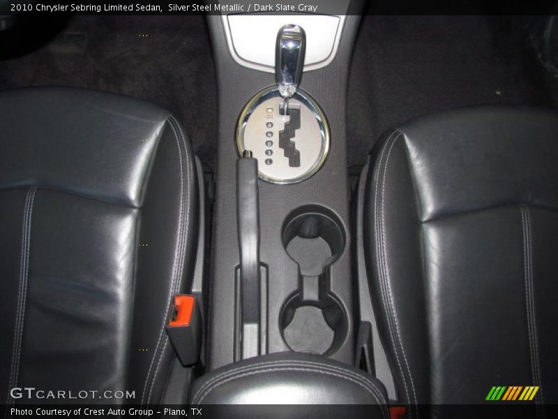 Silver Steel Metallic / Dark Slate Gray 2010 Chrysler Sebring Limited Sedan