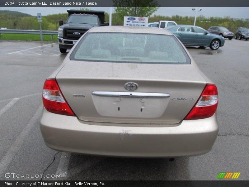 Desert Sand Mica / Taupe 2004 Toyota Camry LE