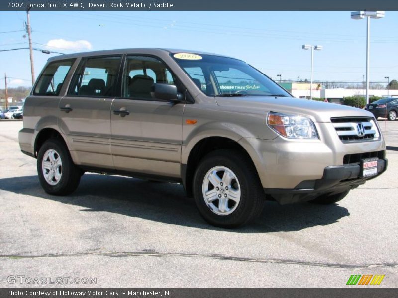 Desert Rock Metallic / Saddle 2007 Honda Pilot LX 4WD