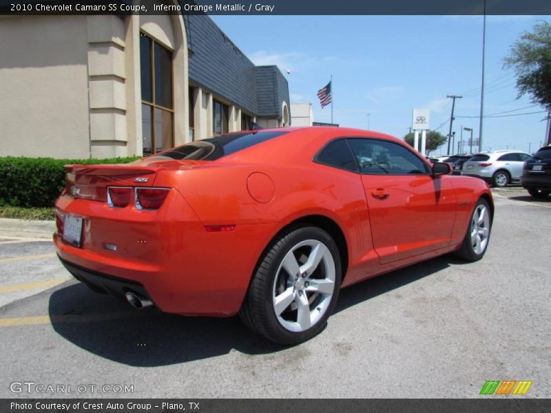  2010 Camaro SS Coupe Inferno Orange Metallic